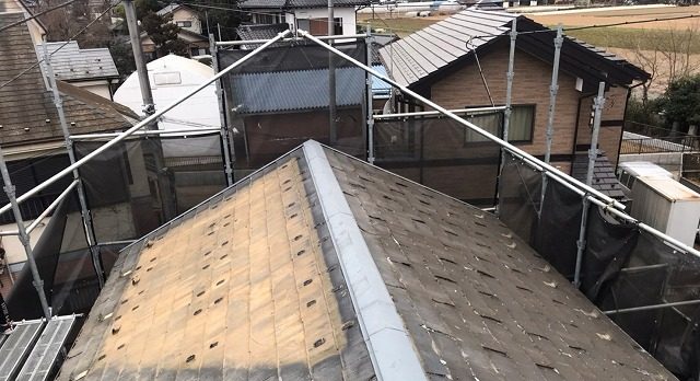 スーパーガルテクト　屋根カバー工事